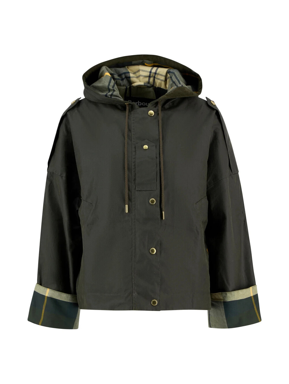 NEW, BARBOUR Ryedale waxed jacket in Olive SZ 8 #WAX321